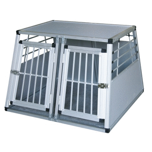 TRANSPORTBOX/BENCH ALU - 2 POORTEN (82393) TRANSPORTBOX/BENCH ALU - 2 POORTEN (82393)