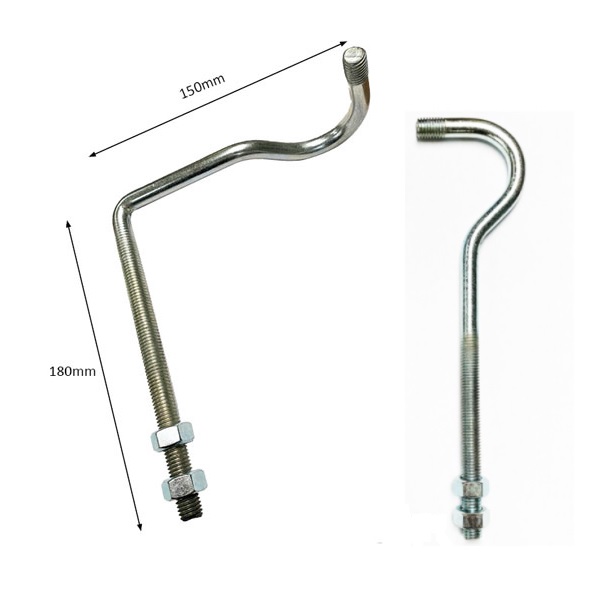 ISOLATORSTEUN VOOR BETONNEN PAAL