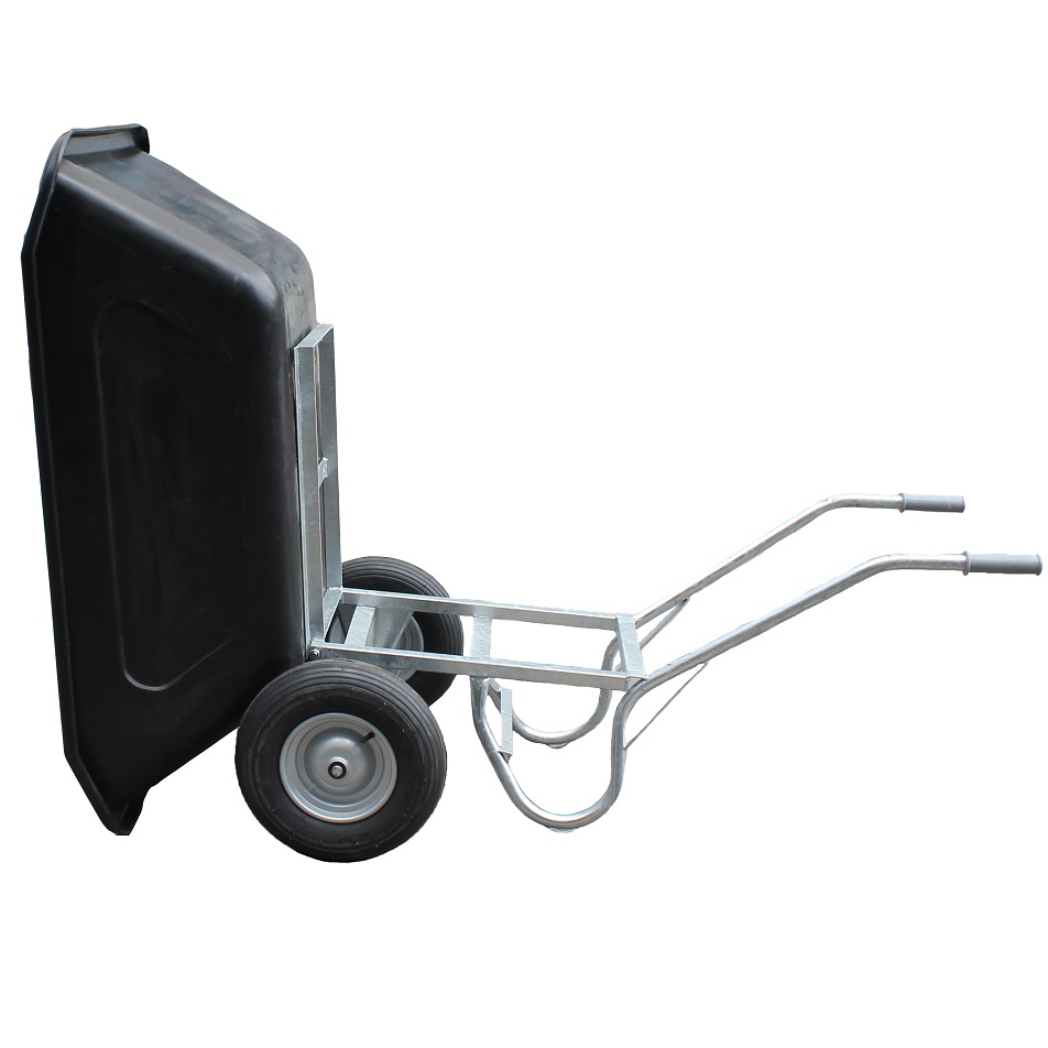 KRUIWAGEN 350 L - KUNSTSTOF - 2 WIEL - KIPPEND KRUIWAGEN 350 L - KUNSTSTOF - 2 WIEL - KIPPEND