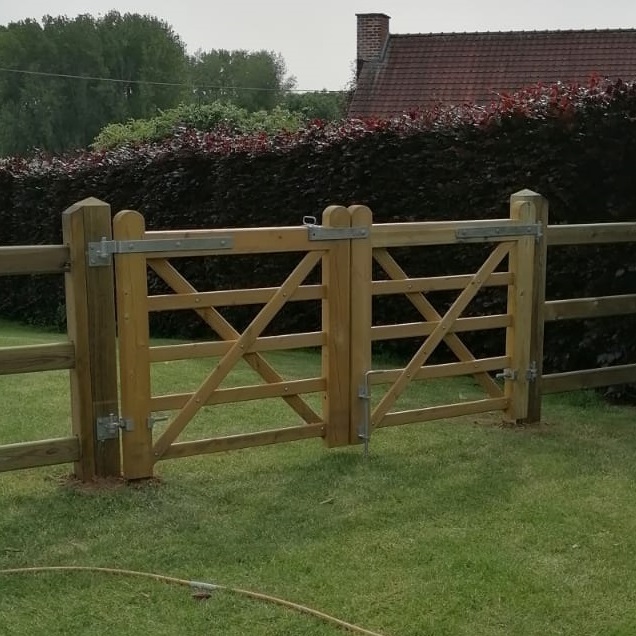 PADDOCK POORT HBFarm Houten paddock poort met megakorting bij u thuis geleverd. [] - €135.41 : HBFarm.be - Weide-, Stal en dierenmateriaal, HBFarm.be