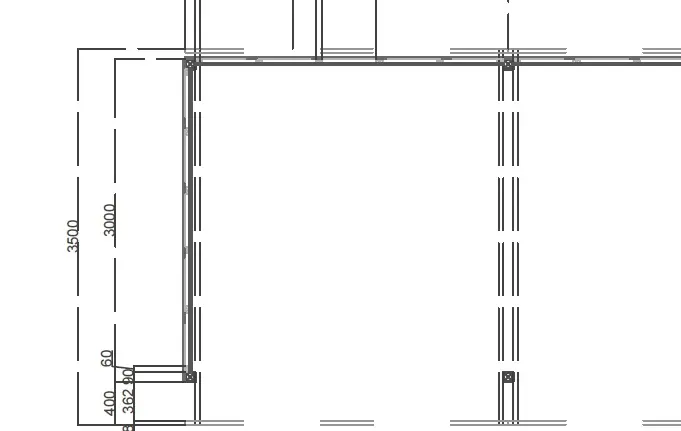 Plan van schutstal