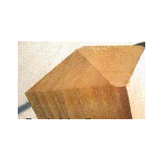 Houten poortpaal (1m80 120x120mm)