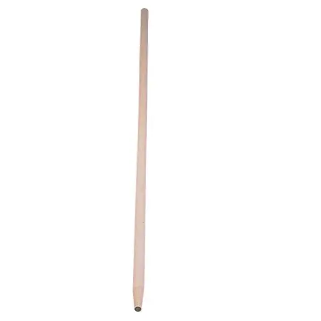 Houten steel voor borstel