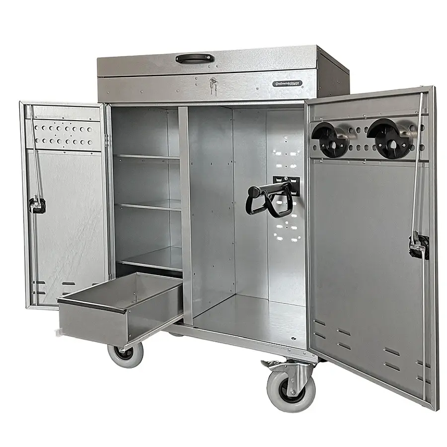 Zadelkast op wielen 125x100
