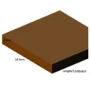 2.0 cm x 14.5 cm - Geschaafde geïmpregneerde planken
