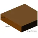 3.0 cm x 14.5 cm – Planches imprégnées rabotées