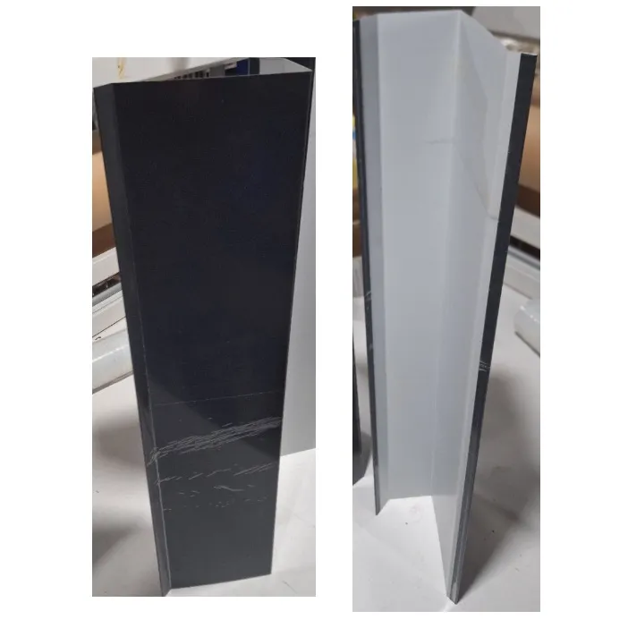 Afwerkingsprofiel voor metalen dakplaten